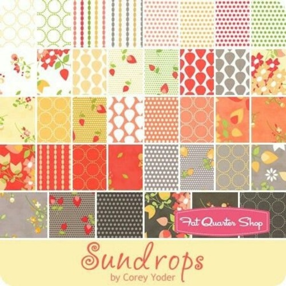 Moda Sundrops Corey Yoder Jelly Roll 40 Precut 2.5 inch Cotton Fabric Strips